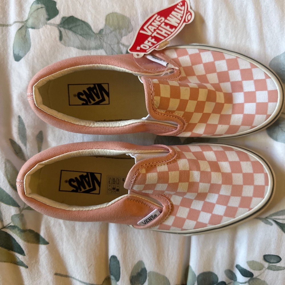 Size 2 vans slip on shoes